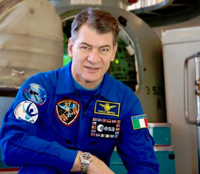 Astronautas Paolo Nespoli / Soc. tinklų nuotr.