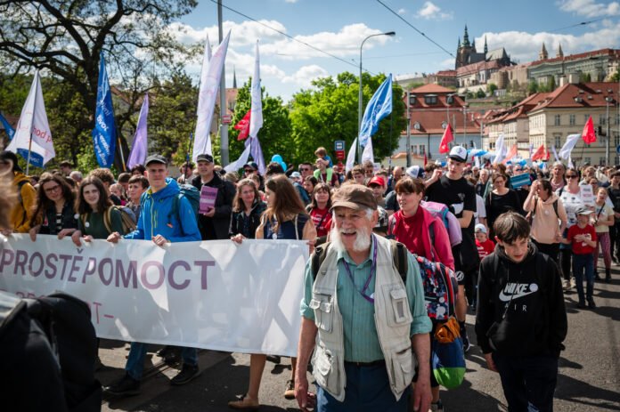 Eitynių akimirka / Soc. tinklų nuotr.