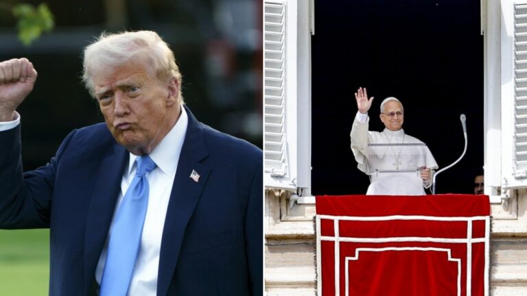 JAV prezidentas Donaldas Trumpas ir popiežius pasisakė apie vienas kitą