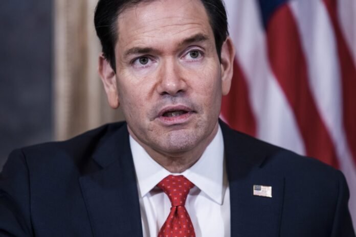 JAV valstybės sekretorius Marco Rubio / EPA nuotr.