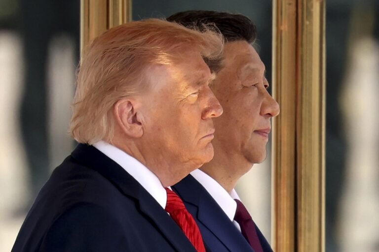JAV prezidentas Donaldas Trumpas baigė vizitą Kinijoje
