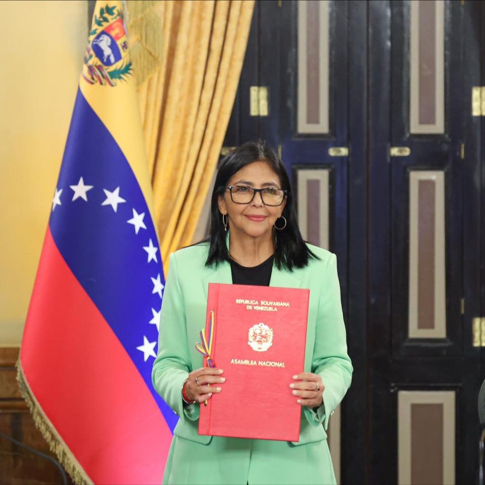 Delcy Rodriguez / Soc. tinklų nuotr.