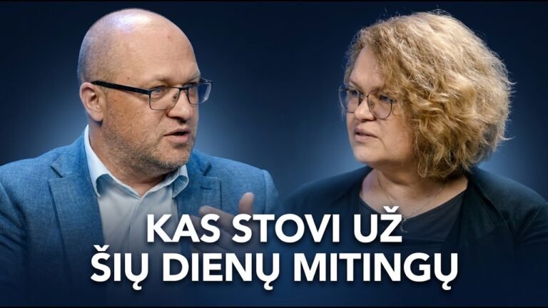 Kas stovi už šių dienų mitingų?