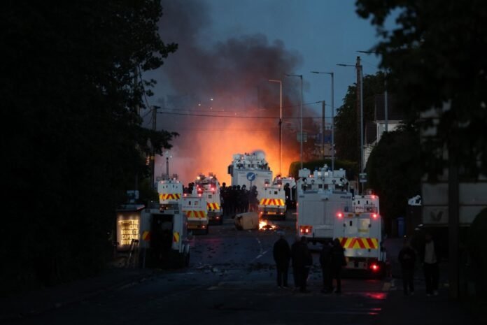 Belfastas birželio 10 d. / EPA nuotr.