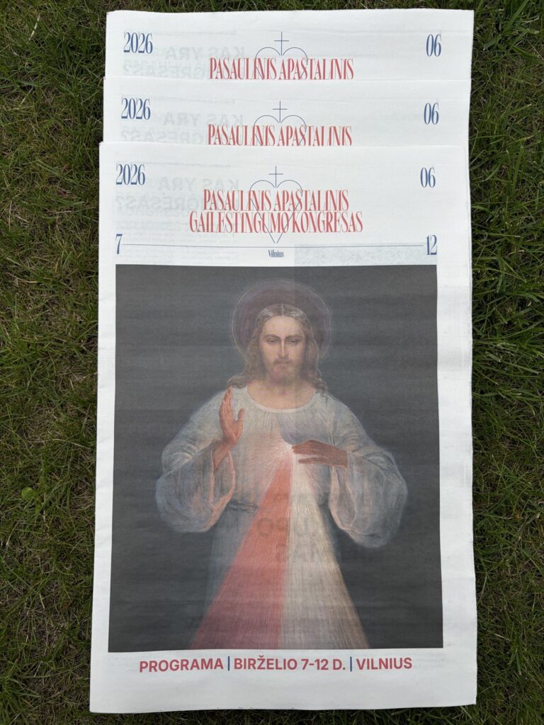 Ką Vilniui žada Pasaulinis Gailestingumo kongresas?