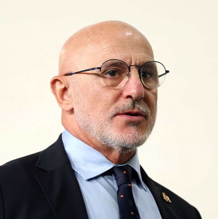 Ispanijos futbolo rinktinės vyriausiasis treneris Luisas de la Fuente / Soc. tinklų nuotr.