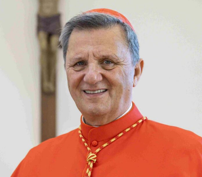 Sinodo generalinis sekretorius kardinolas Mario Grechas / Soc. tinklų nuotr.