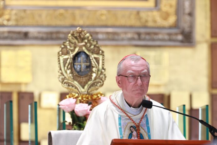 Vatikano valstybės sekretorius kardinolas Pietro Parolinas / EPA nuotr.