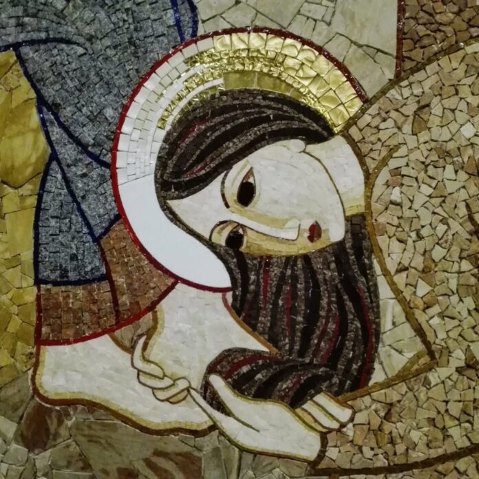 Viena iš Marco Rupniko mozaikų / Soc. tinklų nuotr.