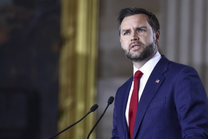 JAV viceprezidentas J. D. Vance'as / EPA nuotr.