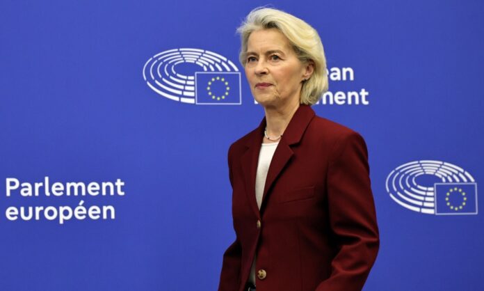 Europos Komisijos pirmininkė Ursula von der Leyen / EPA nuotr.