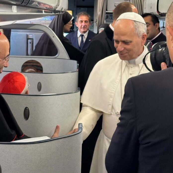 Popiežius Leonas XIV / Vatican News nuotr.