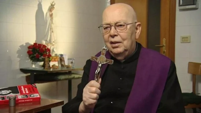 Garsus italų egzorcistas kunigas Gabriele Amorthas / SSPX nuotr.
