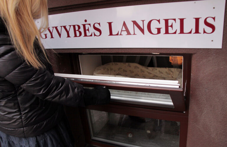 Vėl gyvybės langelyje rastas kūdikis
