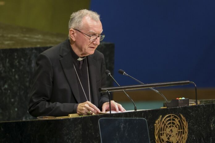 Vatikano valstybės sekretorius kardinolas Pietro Parolinas / EPA nuotr.