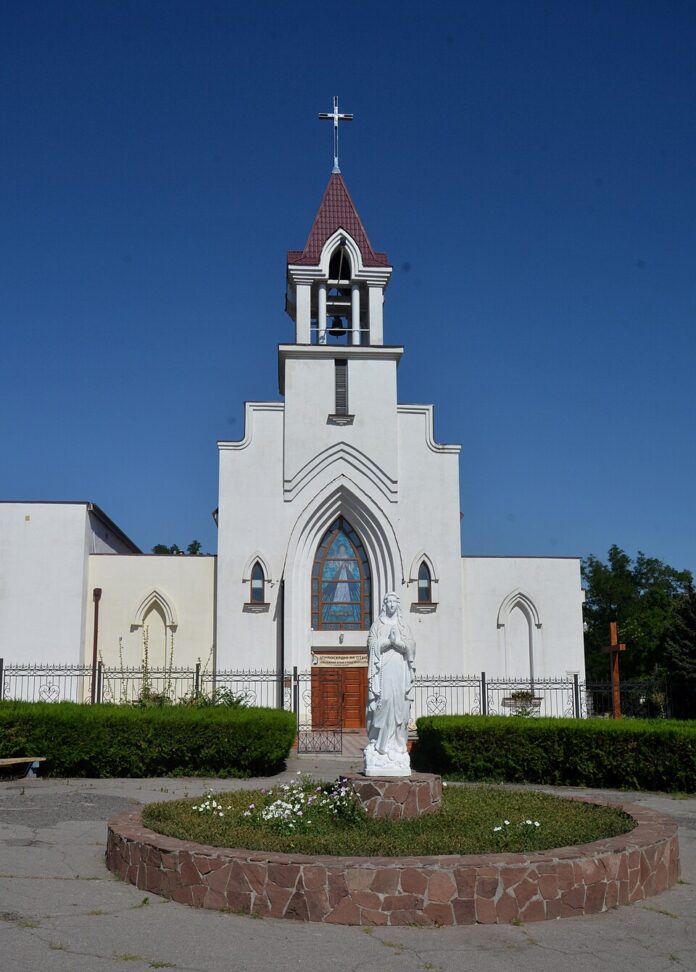Švč. Jėzaus Širdies bažnyčia Chersone, Ukrainoje / Albedo-ukr / Wikimedia Commons, Public Domain