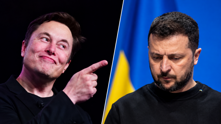 Elonas Muskas: laikas Zelenskiui trauktis